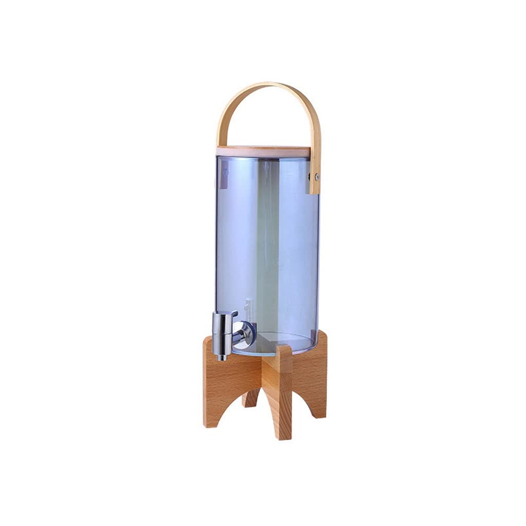 Glass Cold Water Pitcher with Faucet Large Capacity W684