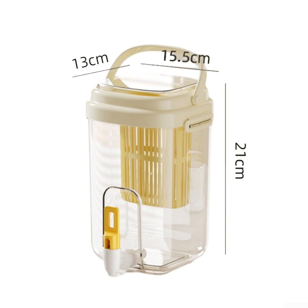 Cold Water Pitcher with Faucet and Tea Infuser D18728