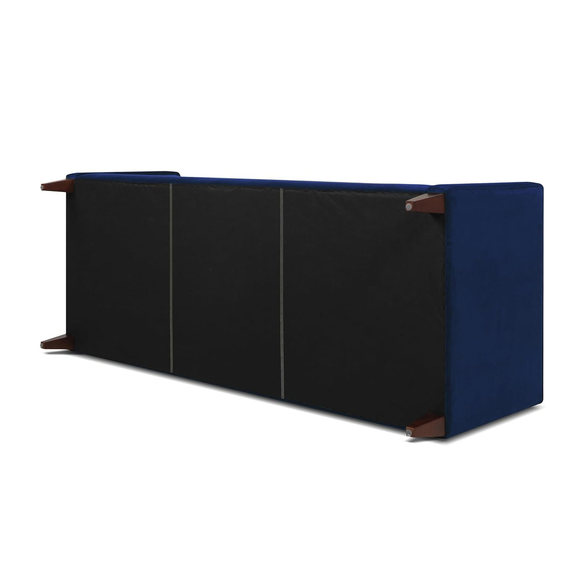 Navy Blue Velvet Tufted Sofa P22180