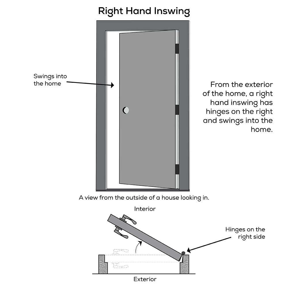 Primed Fiberglass 1/2 Lite Clear Glass Prehung Entry Door 36" x 80" K185030