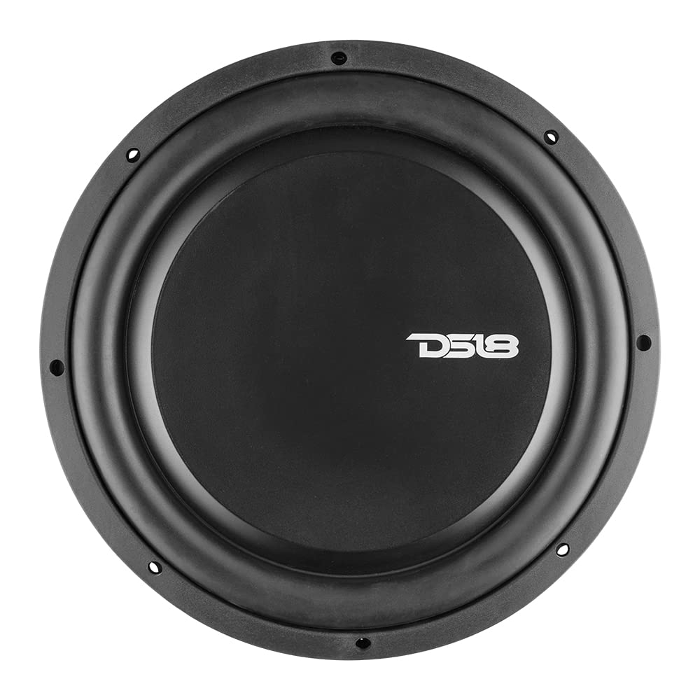 12" Shallow Mount Subwoofer 1200 Watts Max Power Dual Voice Coil 2+2 OHMS Water Resistant B779