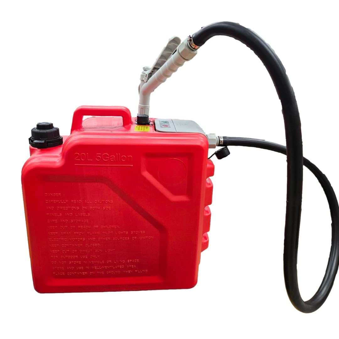 Fuel Transfer Pump with 5-Gallon Gas Can Z683123