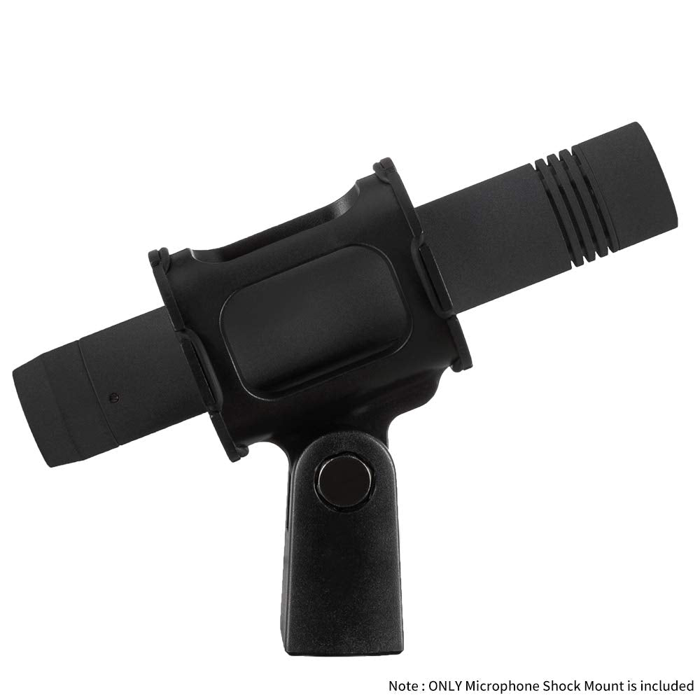 Microphone Shock Mount Holder Clip Anti-Vibration for Condenser Shotgun Mic D77287