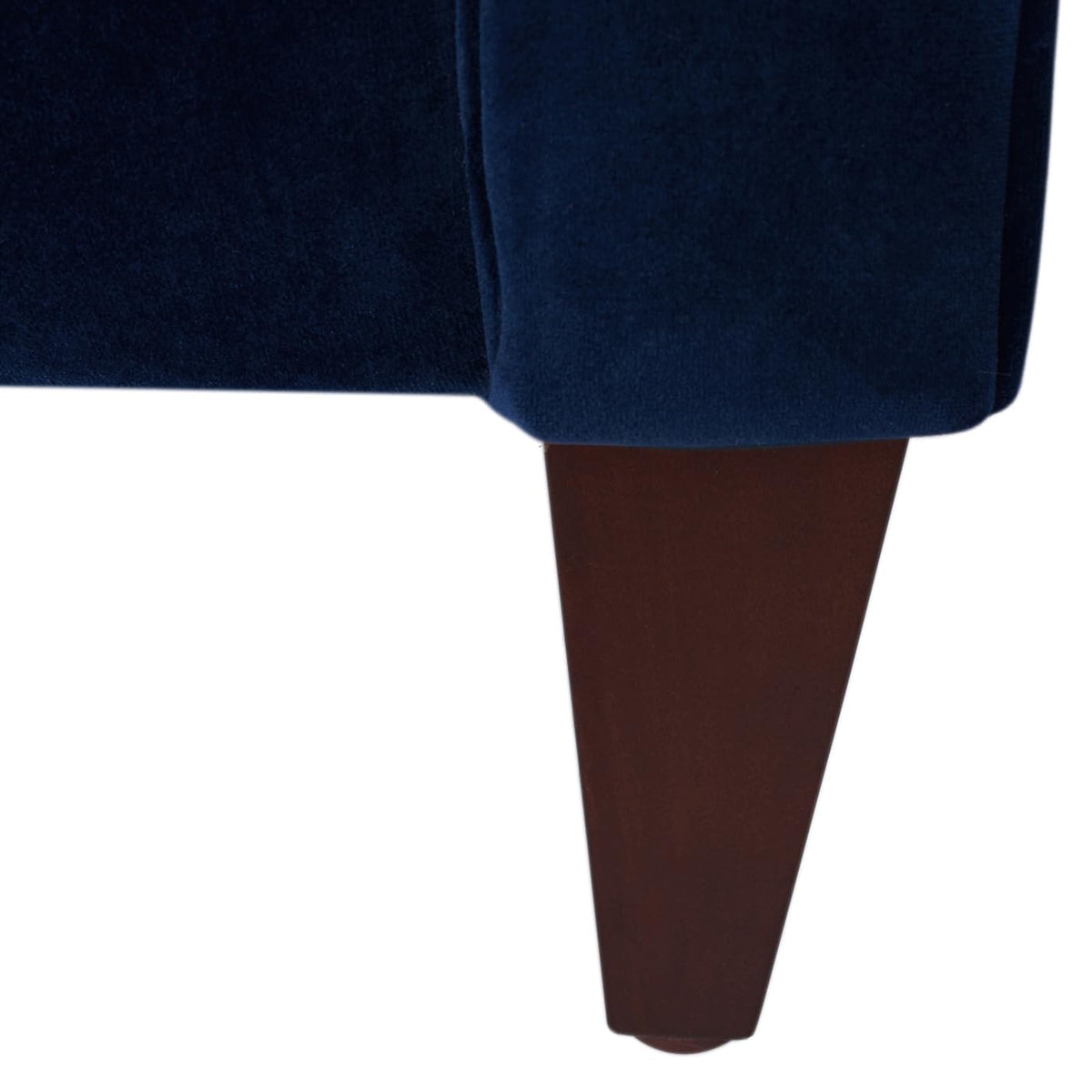 Navy Blue Velvet Tufted Sofa P22180