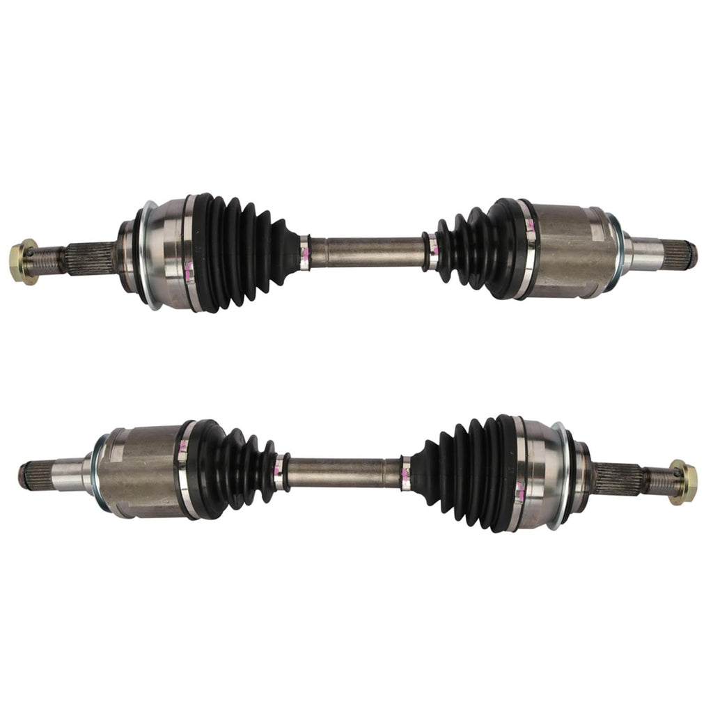 Front 2 Piece CV Axle Shaft Assembly Set J373