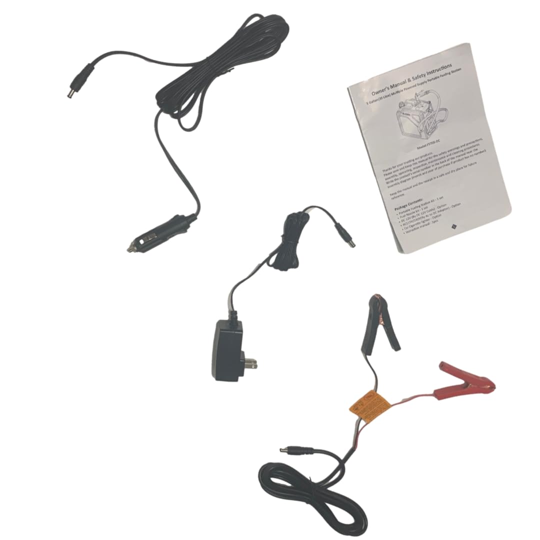 Fuel Transfer Pump with 5-Gallon Gas Can Z683123