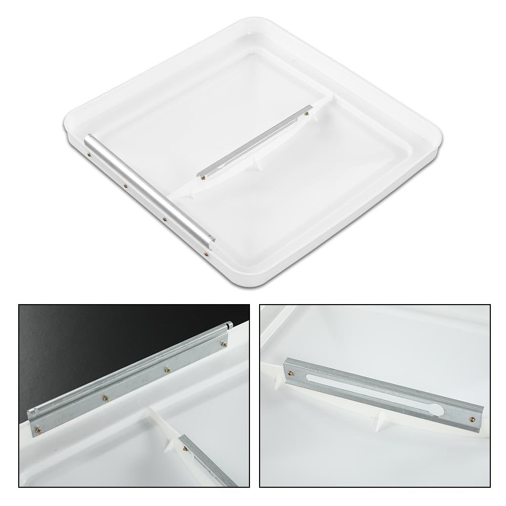 14" x 14" White Roof Vent Cover S294160