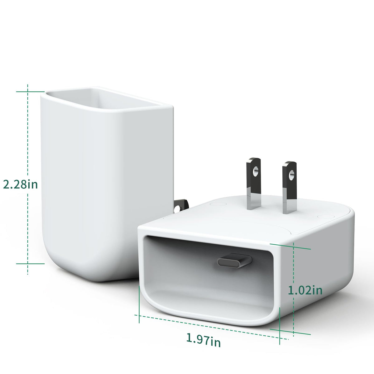 Wall Mount Bracket with Built-in Plug F4777