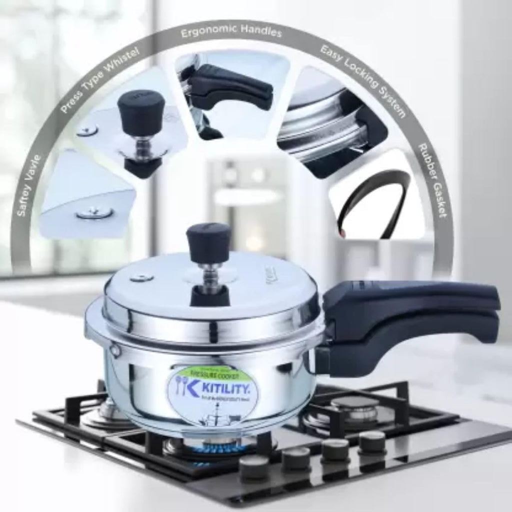 3.5 Quart Stainless Steel Pressure Cooker C8905