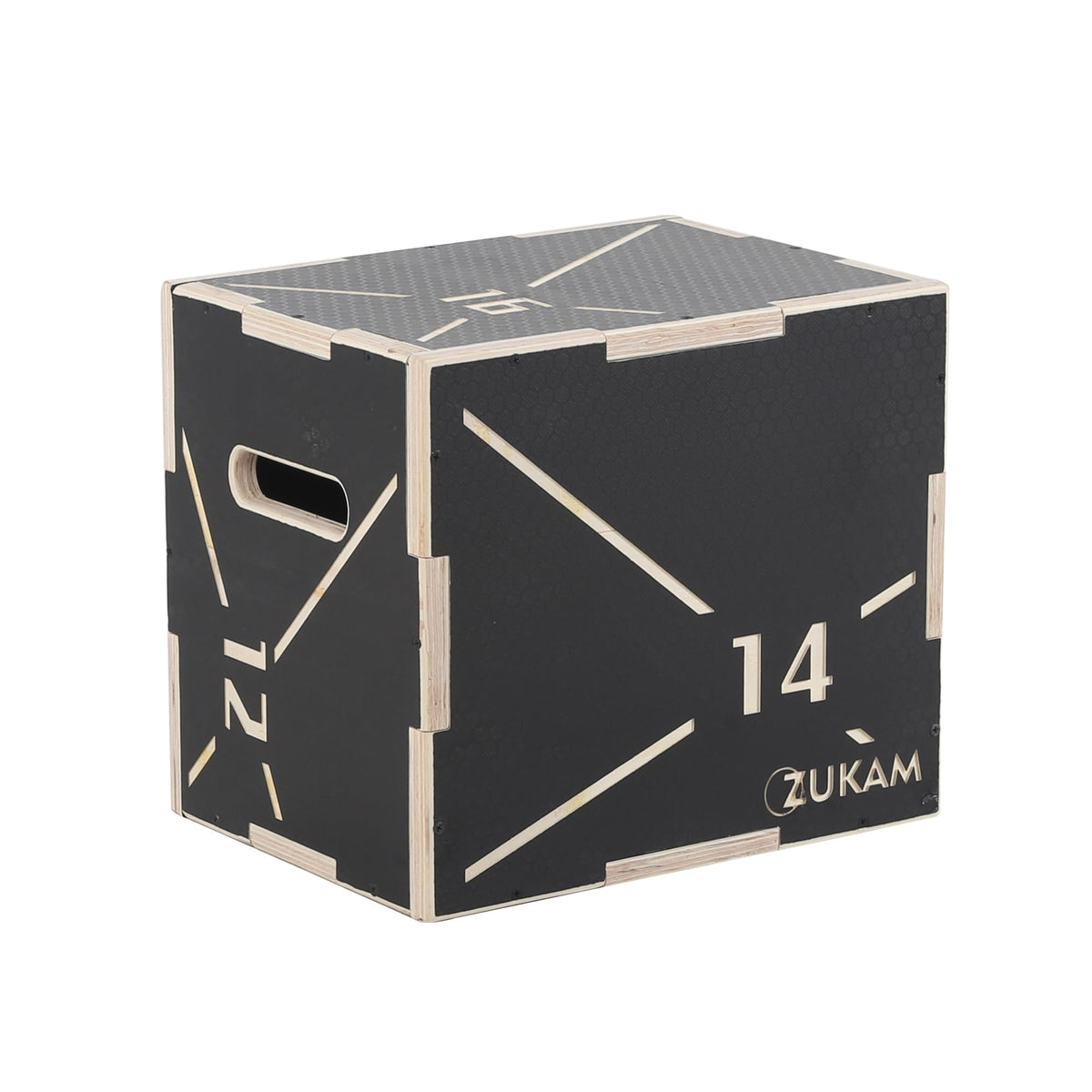 Non-Slip Wood Plyometric Jump Box W739
