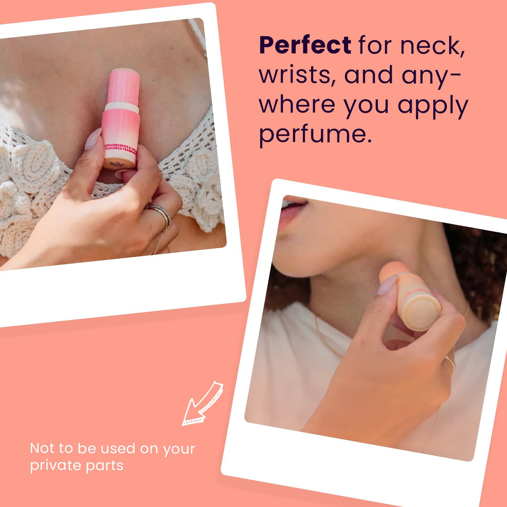 Portable Strawberries & Cream Perfume Stick D229388