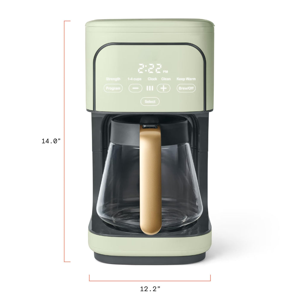 Sage Green 12-Cup Programmable Drip Coffee Maker W9037