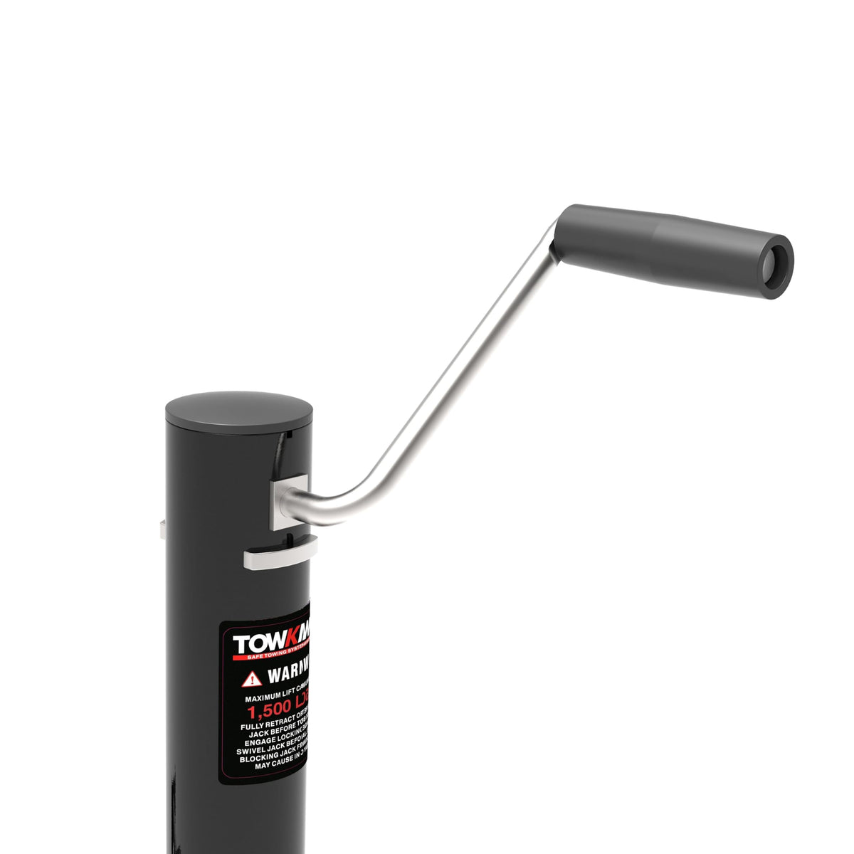 6" Dual-Wheel Trailer Jack, 1500lbs, 13" Lift Y70471