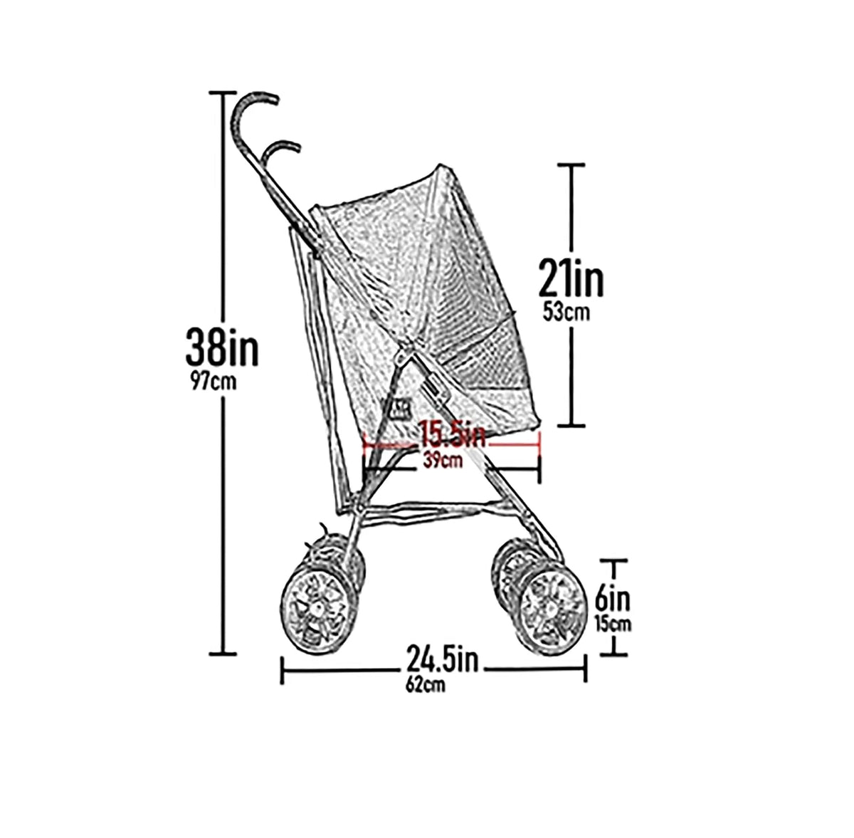 Pet Stroller D5390