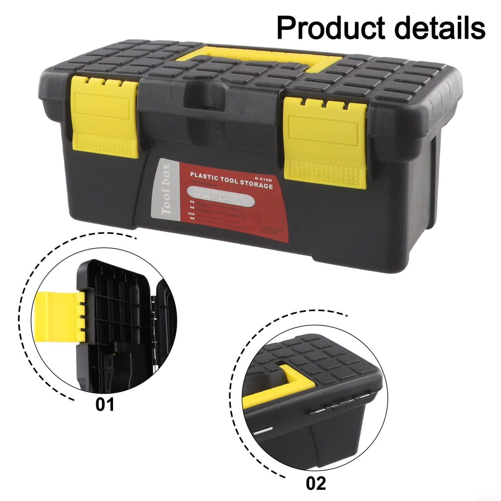 10 Inch Plastic Toolbox D632