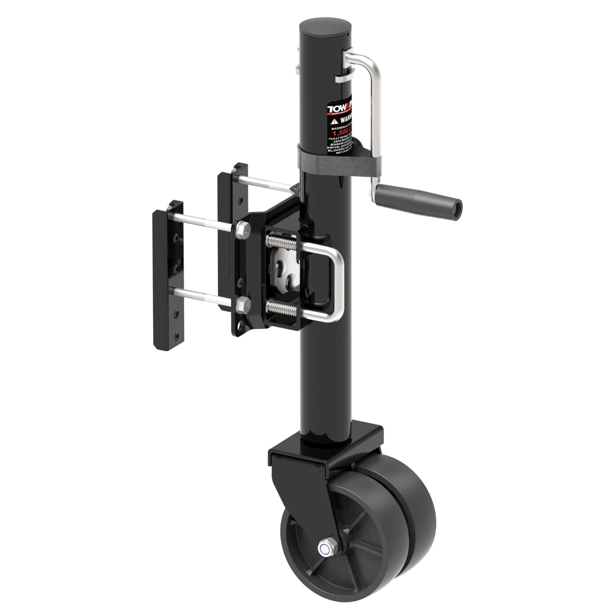 6" Dual-Wheel Trailer Jack, 1500lbs, 13" Lift Y70471