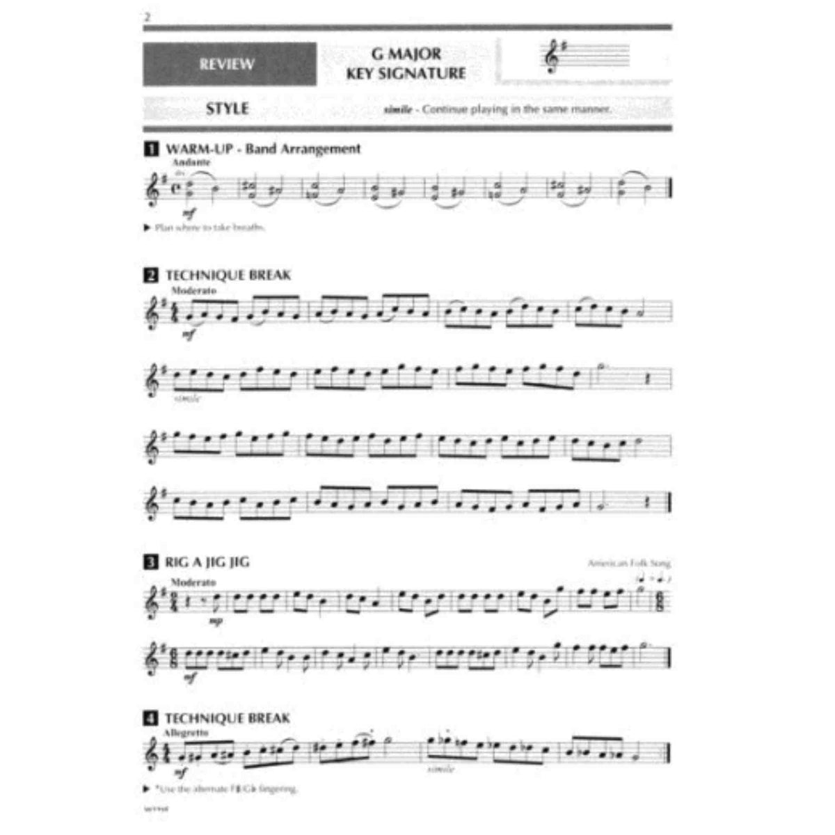Alto Saxophone Book 3 G101