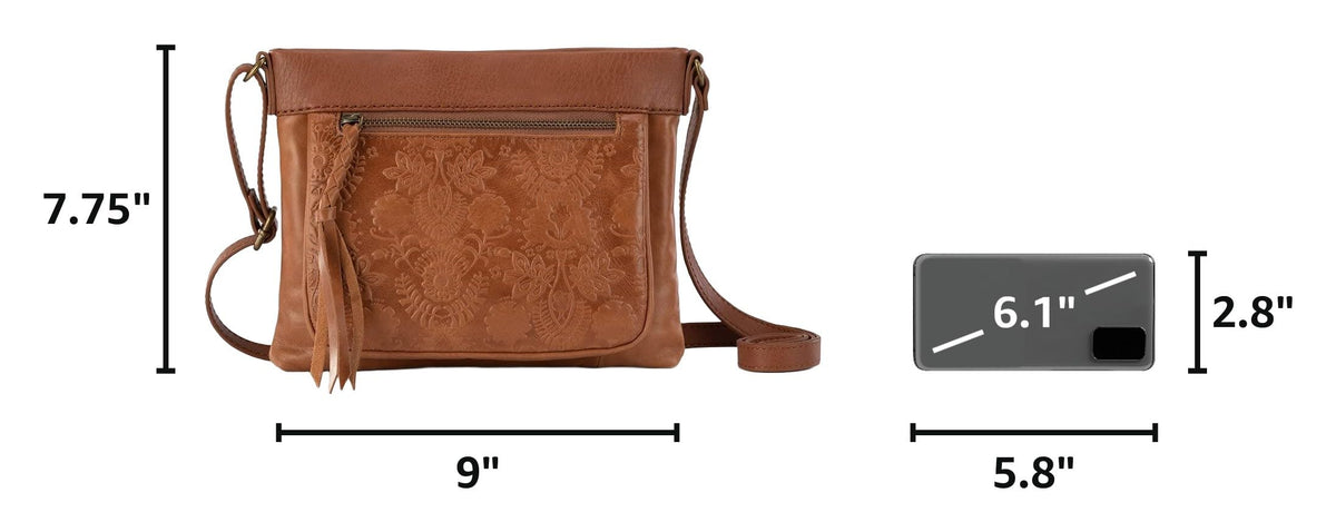 Leather Mini Crossbody Bag S3842