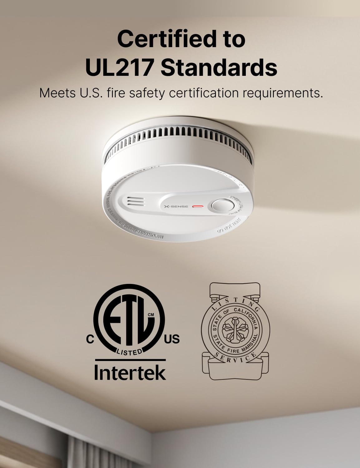 Smoke Detector 10-Year Battery 3-Pack N20234