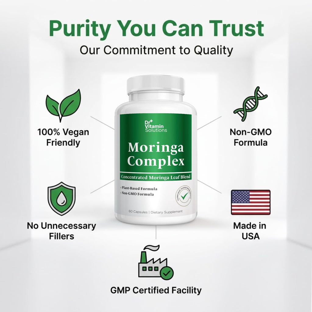 Moringa Oleifera Capsules with 20:1 Leaf Extract S836757