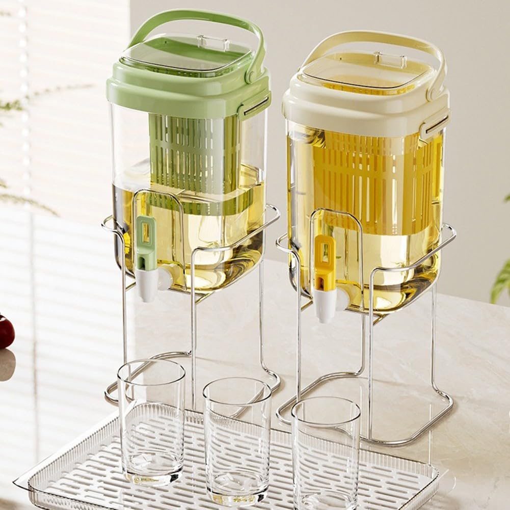 Cold Water Pitcher with Faucet and Tea Infuser D18728