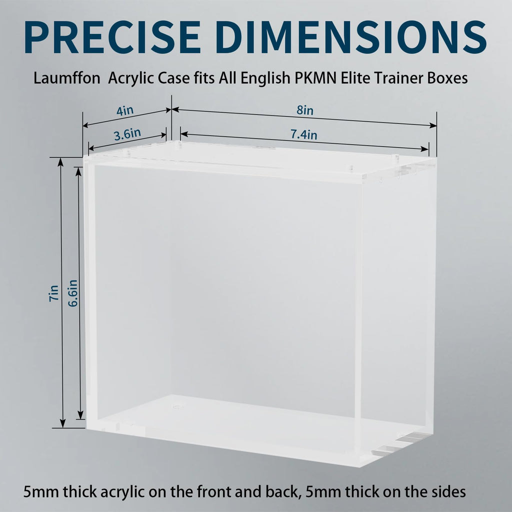 Acrylic Display Case with Sliding Lid, 1 Pack S7112