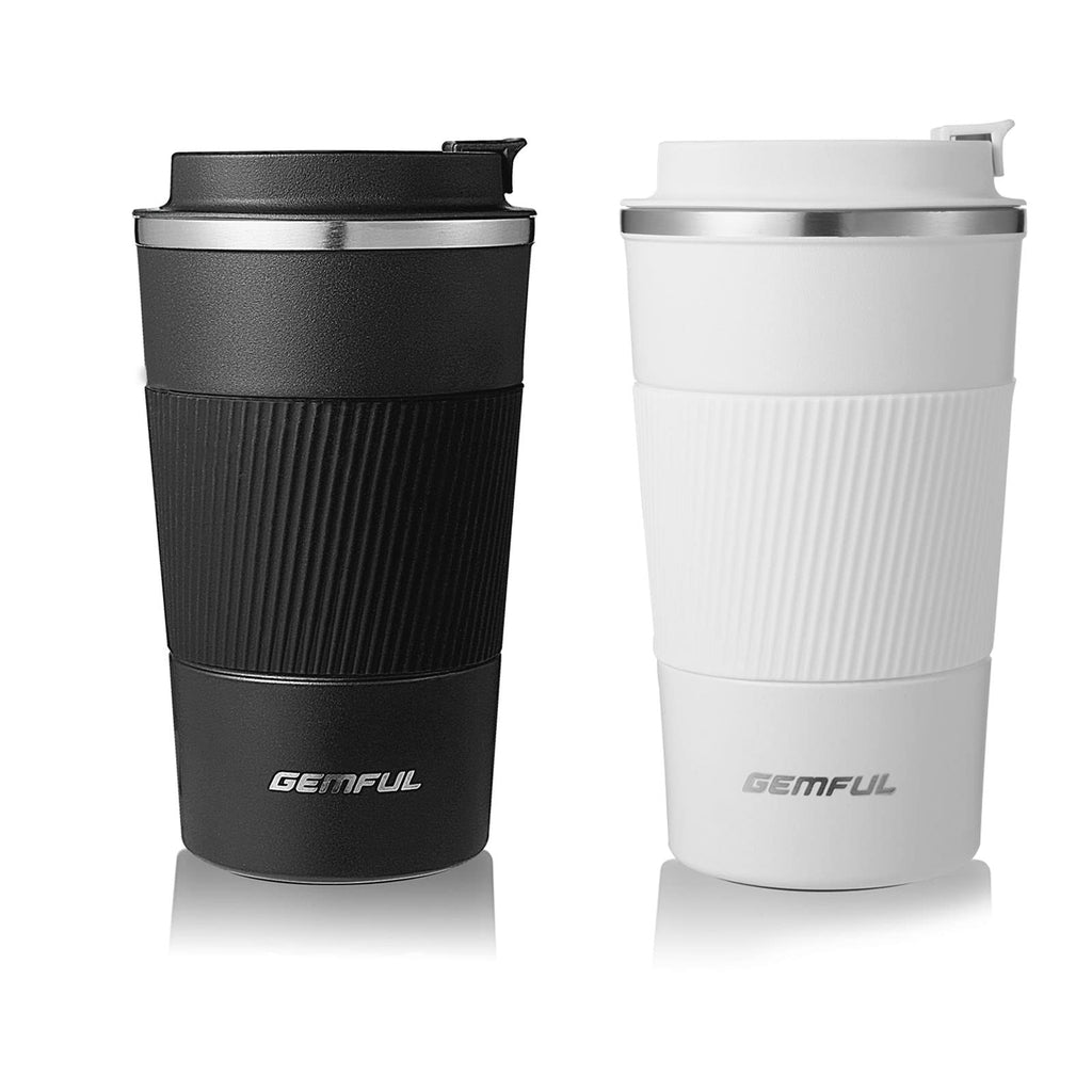 2 Pack 17oz Insulated Travel Coffee Mug with Lid A684