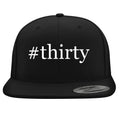 Structured Flat Bill Hat Snapback Closure K92990