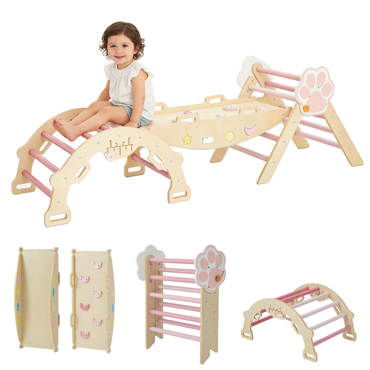 7-in-1 Triangle Climbing Set T7186