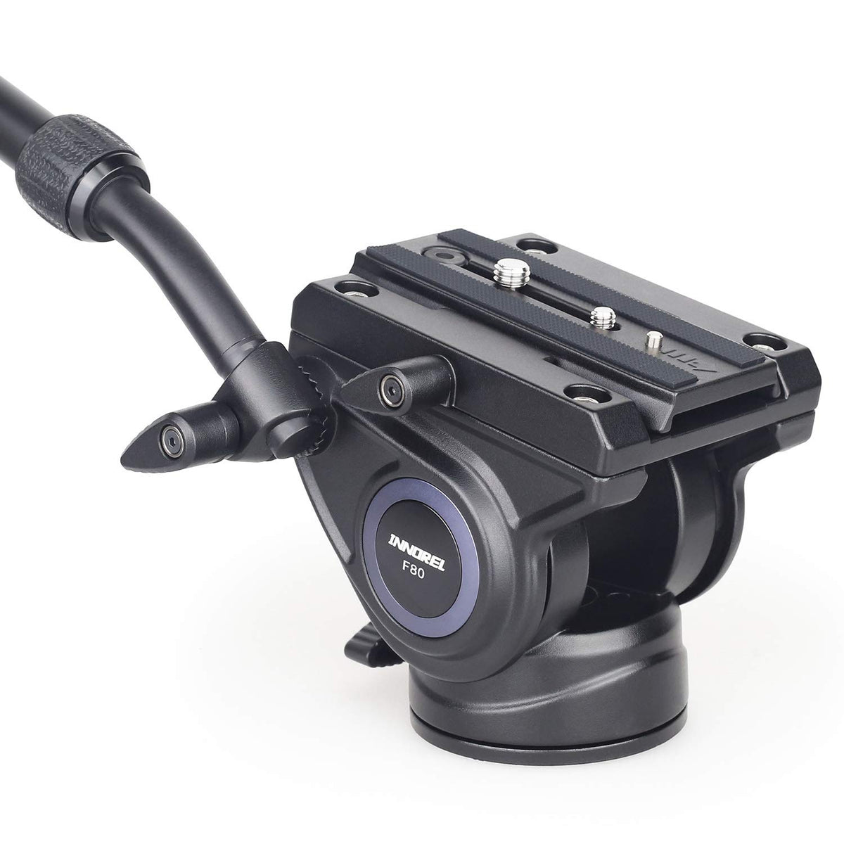 Heavy Duty Tripod Fluid Head with Sliding Plate V79048