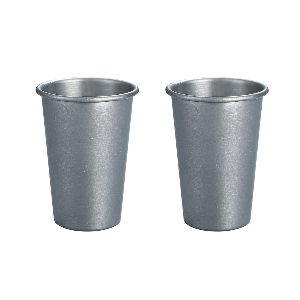 2 Pack Stainless Steel Camping Cup O90303
