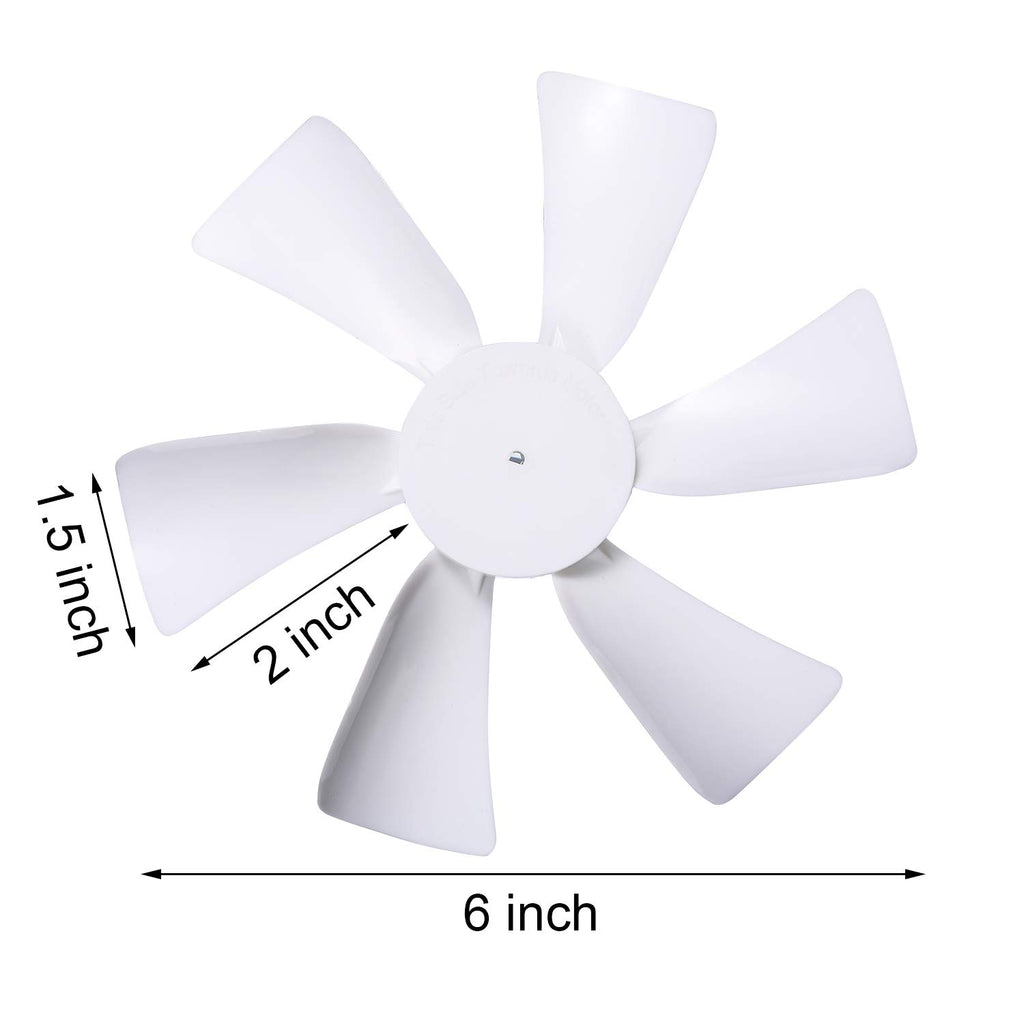 6" RV Vent Fan Blade & 12V Motor Replacement G9430