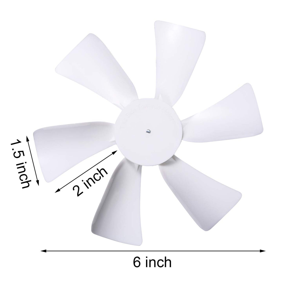 6" RV Vent Fan Blade & 12V Motor Replacement G9430