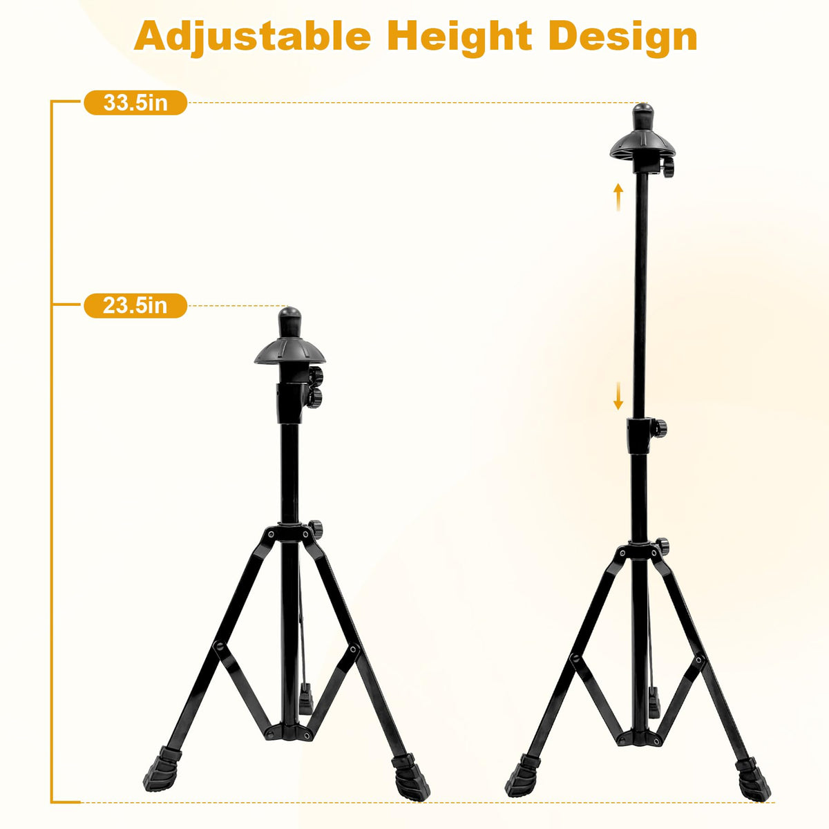 Retractable Trombone Stand with Height Adjustment P572935