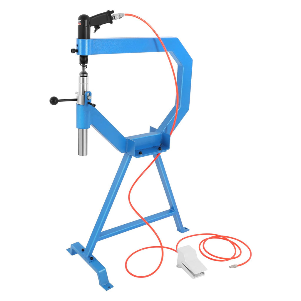 Pneumatic Planishing Hammer with 3 Anvils and Foot Pedal W4973