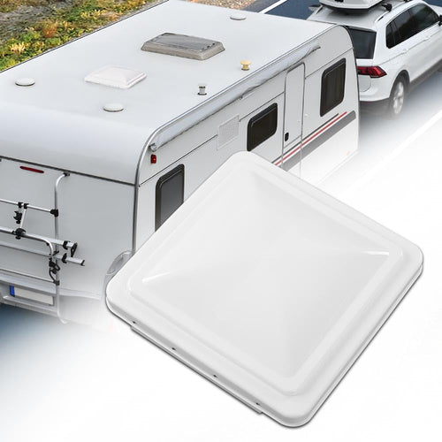 14" x 14" White Roof Vent Cover S294160