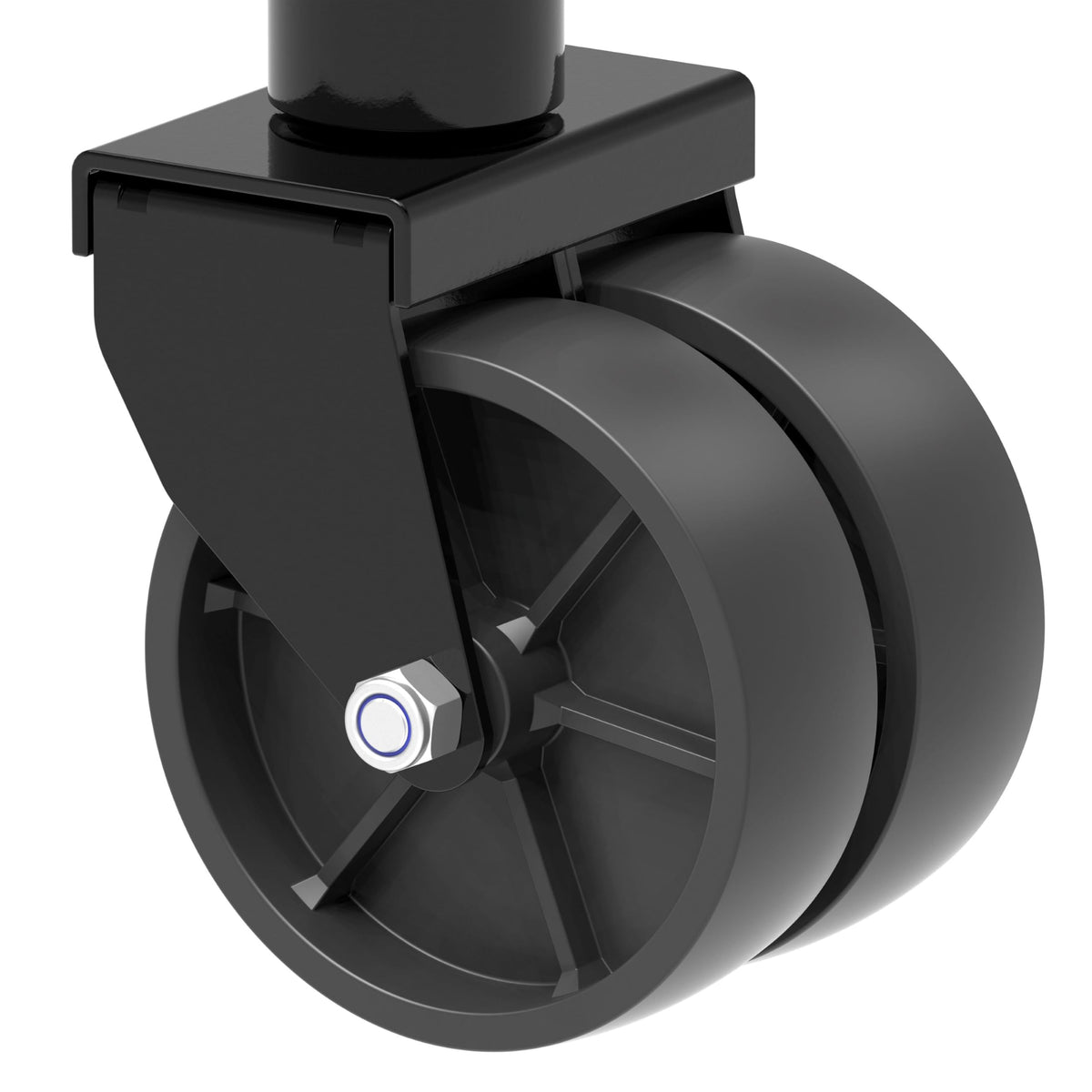 6" Dual-Wheel Trailer Jack, 1500lbs, 13" Lift Y70471