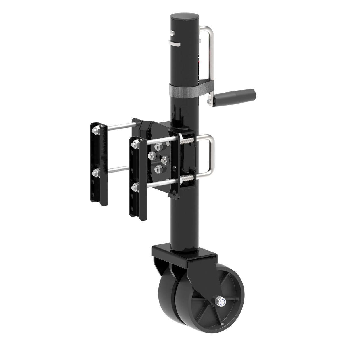 6" Dual-Wheel Trailer Jack, 1500lbs, 13" Lift Y70471