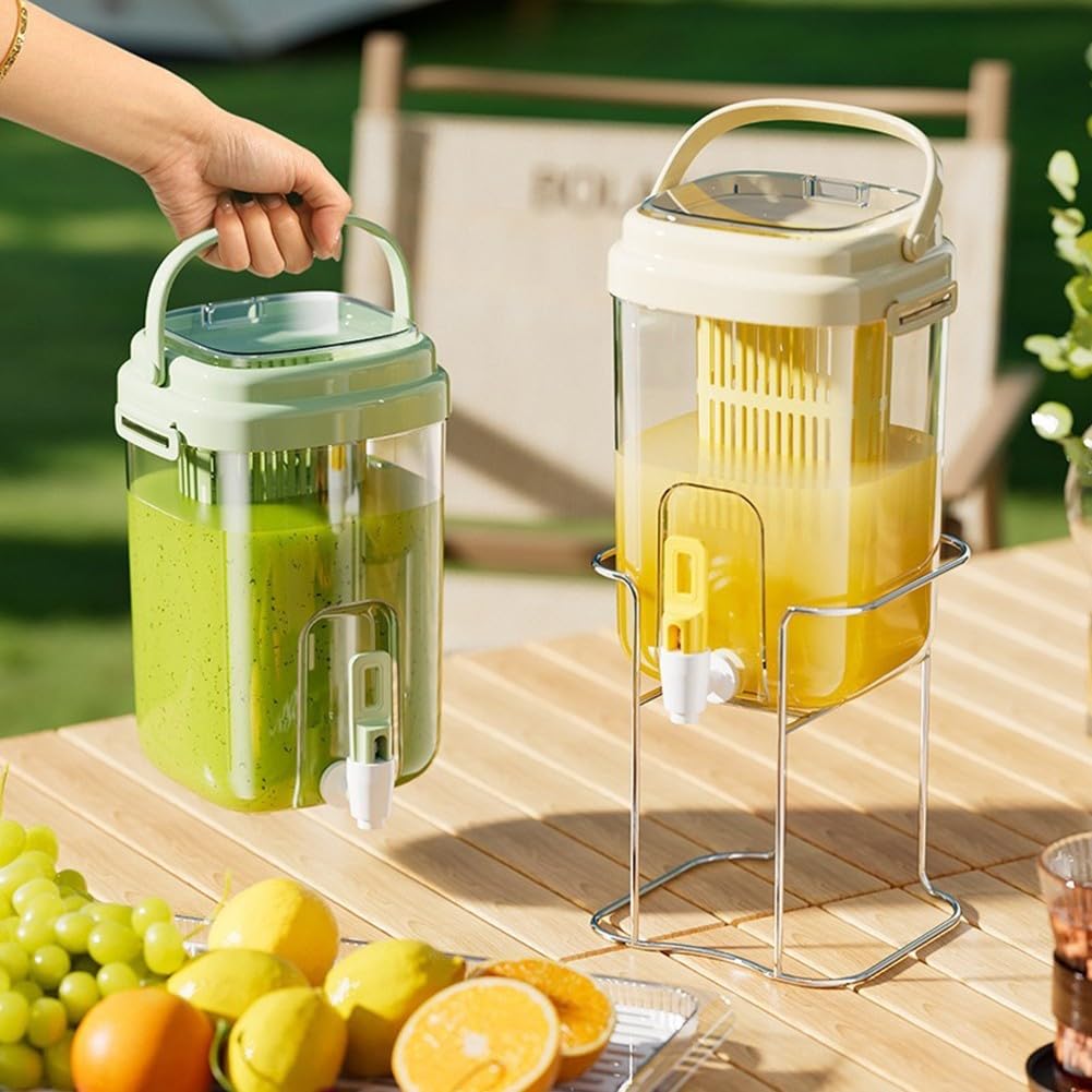 Cold Water Pitcher with Faucet and Tea Infuser D18728