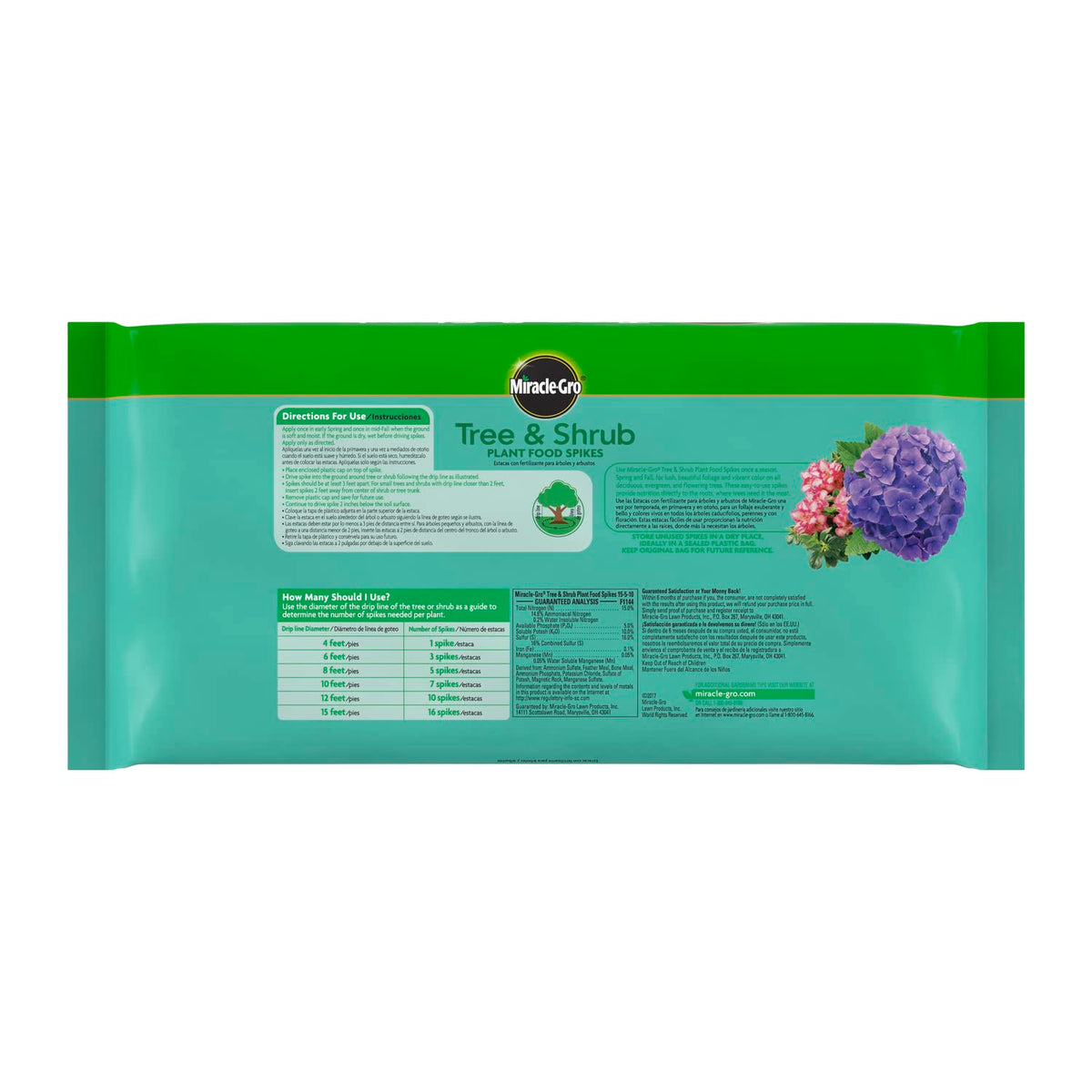 Tree & Shrub Plant Food Spikes 12 Spikes 2-Pack V597