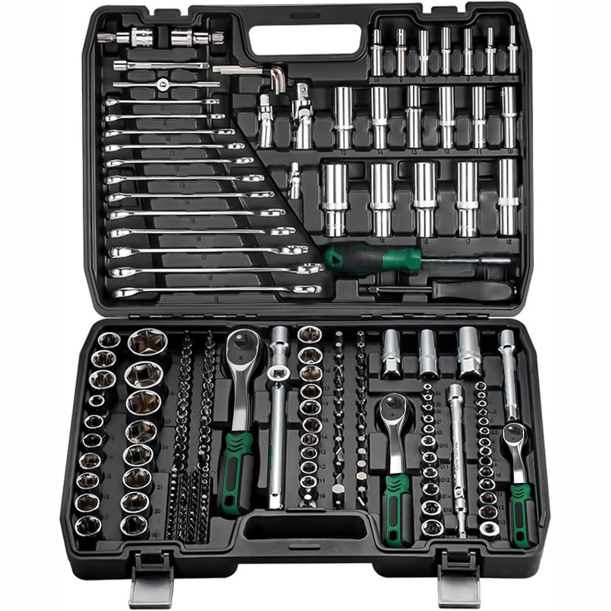 216 Pc Ratchet Socket Wrench Set S7329