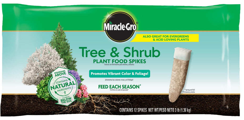 Tree & Shrub Plant Food Spikes 12 Spikes 2-Pack V597