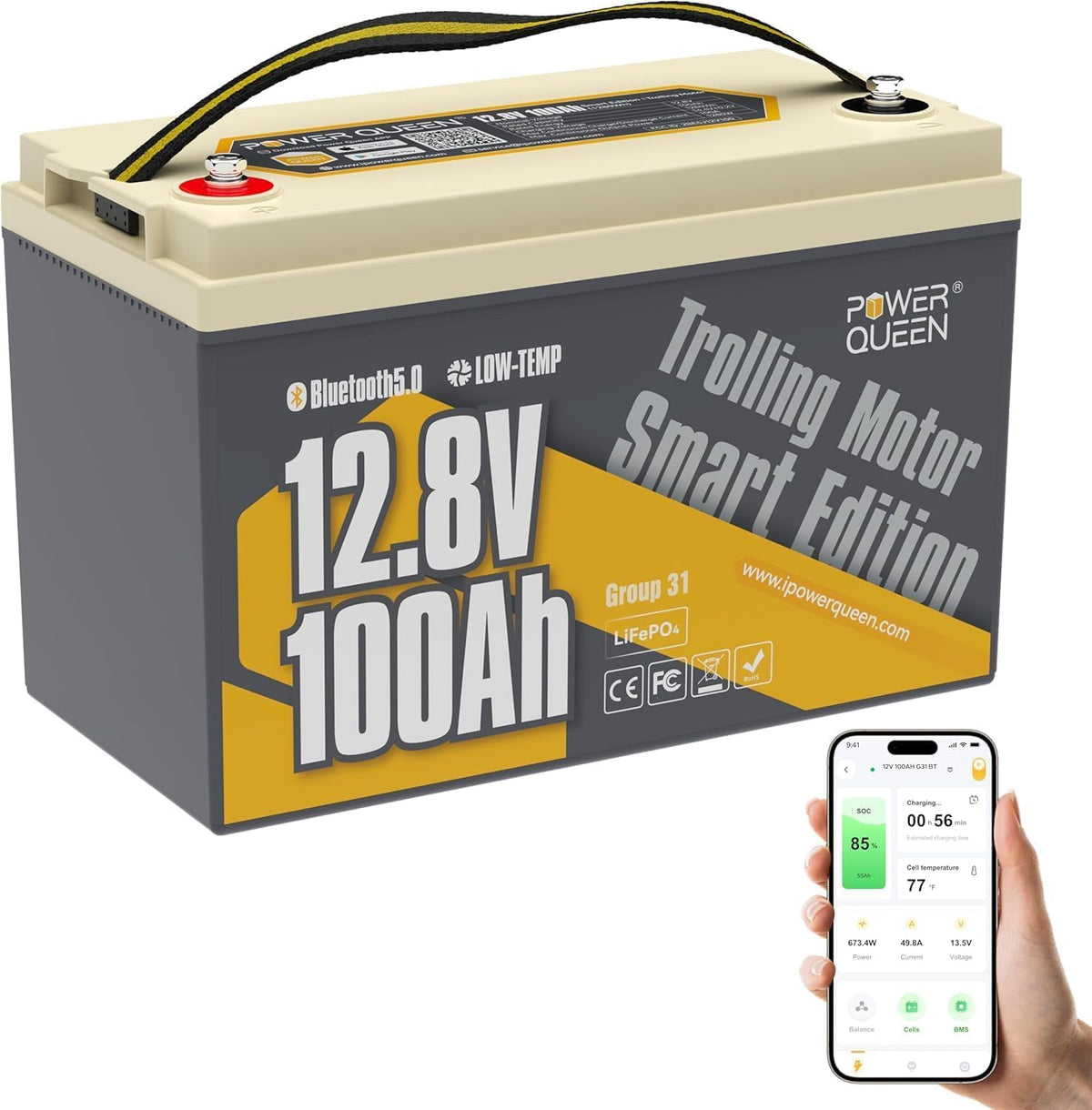 12V 100Ah LiFePO4 Battery S86140