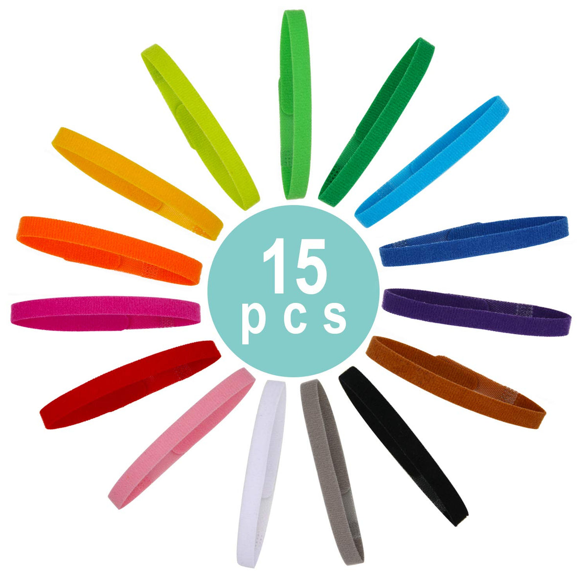 15 Pcs Soft Newborn Pet ID Bands A8962