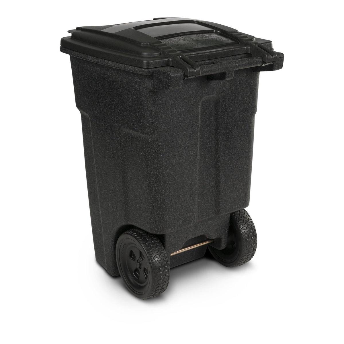 Blackstone Trash Can with Wheels and Attached Lid, 48 Gallon Y6405