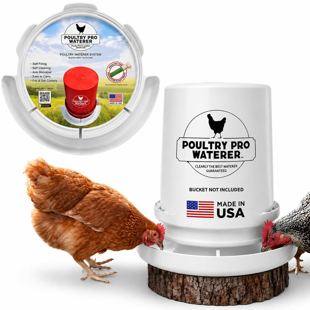 Chicken Waterer for 5 Gallon Bucket B384