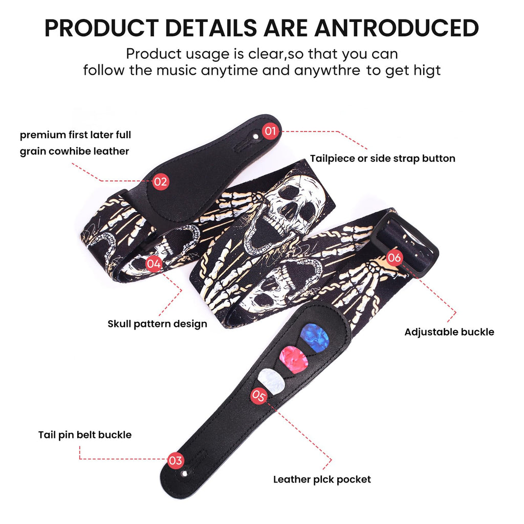 Guitar Strap Set N1147