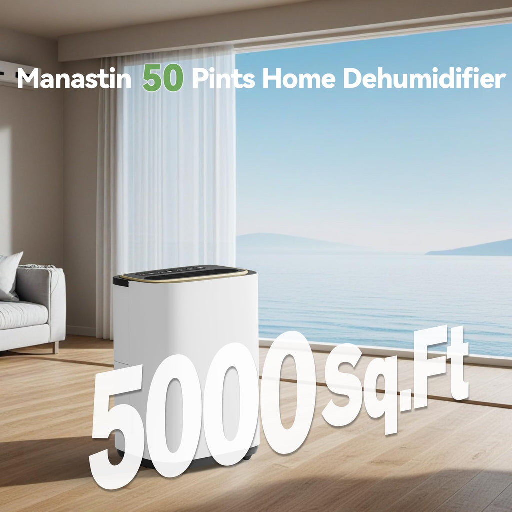 5000 Sq.Ft 50 Pint Dehumidifier with Drain Hose G29080