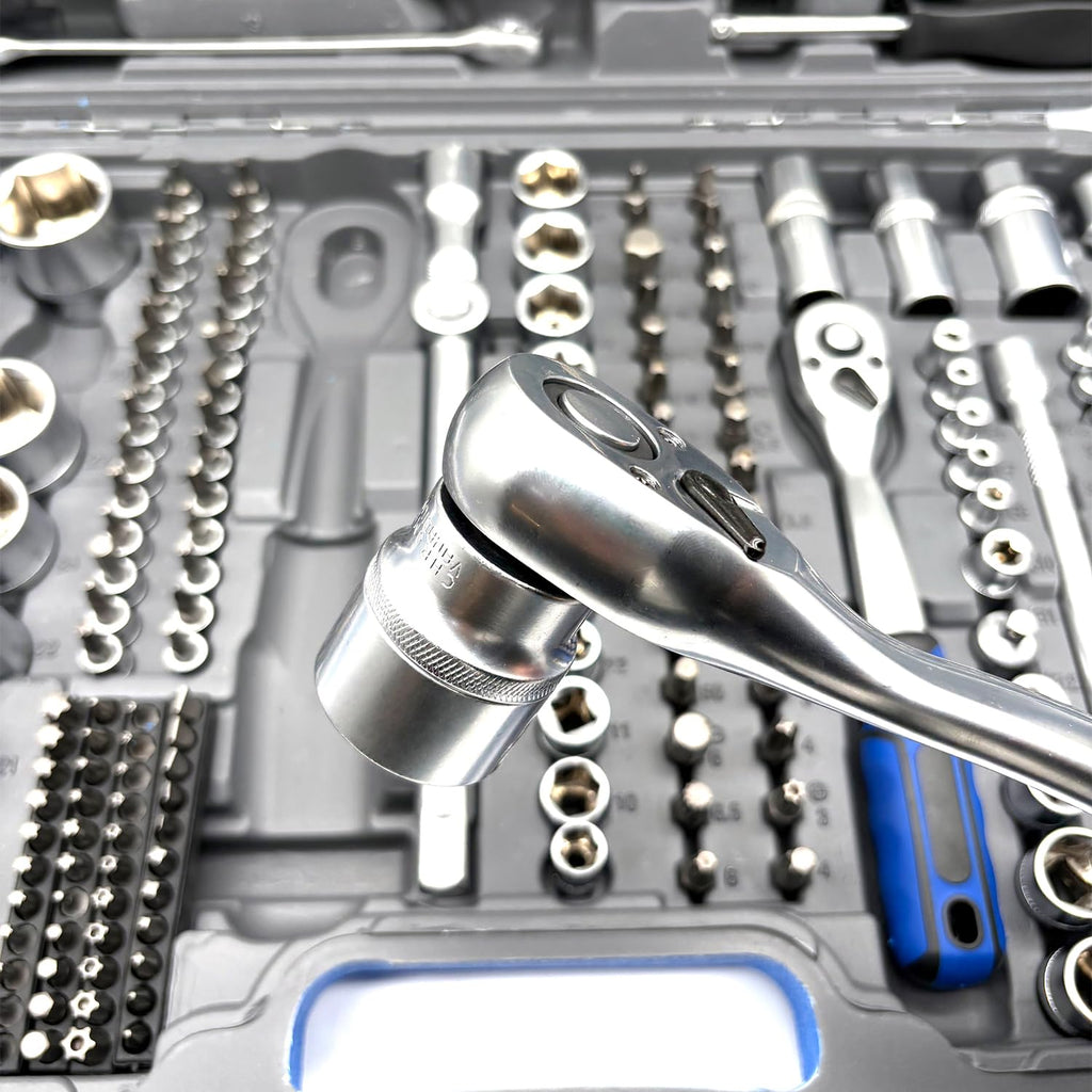 216 Pc Ratchet Socket Wrench Set S7329