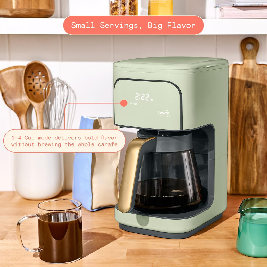 Sage Green 12-Cup Programmable Drip Coffee Maker W9037